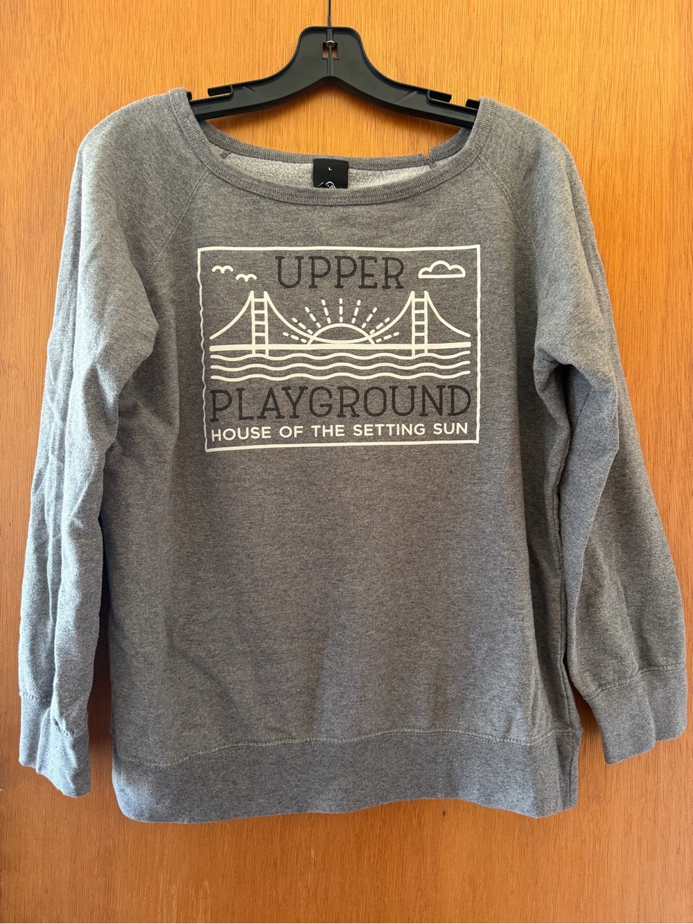 Bay Area Brand: Upper Playground - Discontinued Women's Graphic Sweatshirt